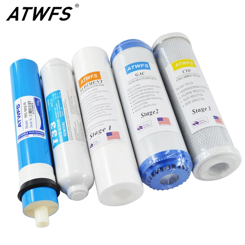 Basin Mixer Cartridge - ATWFS 5-stopniowy zestaw wymienny filtrów wody