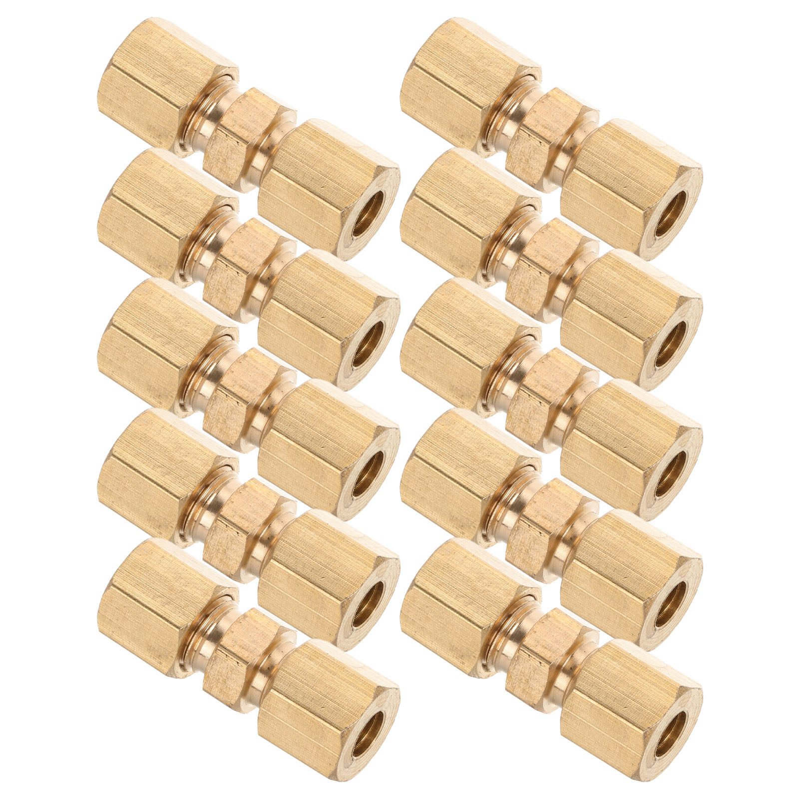 10 sztuk mosiężnych złączek do – Compression Fitting Brass recenzja i cena
