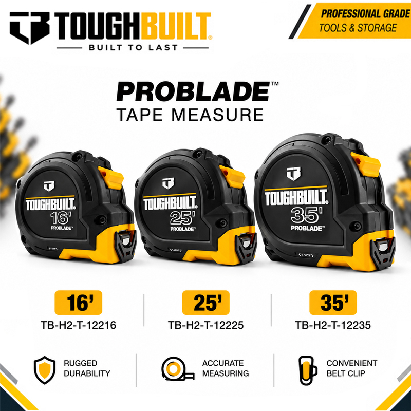 Seria TOUGHBUILT 16ft/25ft/35f – Stanley Tape 25Ft recenzja i cena