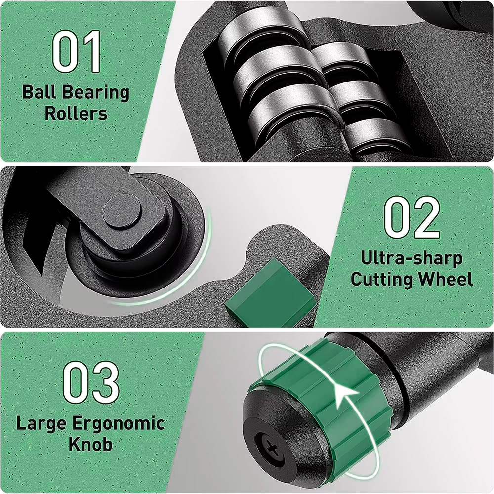 Ręczny obcinak do rur 5-50mm o – Pipe Cutter Ratchet recenzja i cena