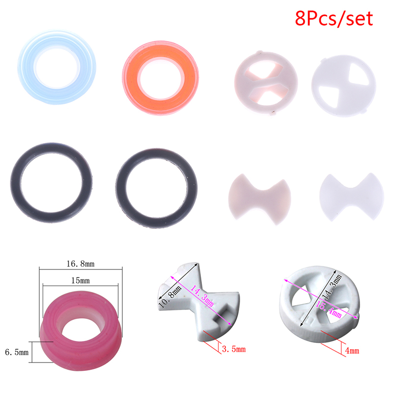 【8 szt./zestaw Ceramiczne Podk – Silicone Tap Washer recenzja i cena